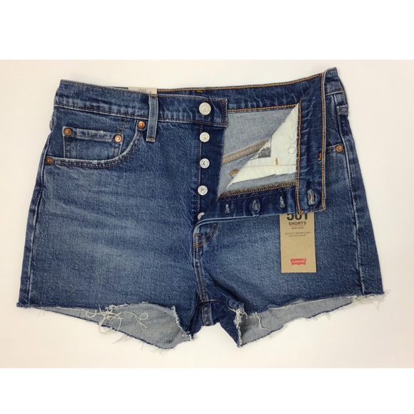 Levi's Pants - Levi’s 501 Cut Off High Raise Shorts, Sz 29